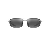Maui Jim Hookipa Ultra AF Sunglasses, Metal Matte Silver, 60-14-145 Unisex Adulto