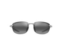 Maui Jim Hookipa Ultra Sunglasses, Metal Matte Silver, 63-15-140 Unisex Adulto