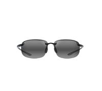 Maui Jim Hookipa Xlarge Gafas, Black Gloss, 68-14-145 Unisex Adulto