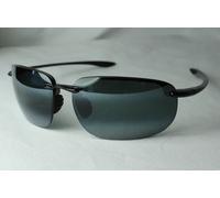 MAUI JIM GREY HOOKIPA XLARGE BLACK GLOSS