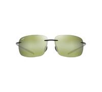 MAUI JIM HT BREAKWALL Shiny Trans Khaki Green Gafas, 64-12-135 Unisex Adulto