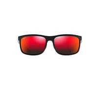 Maui Jim Huelo Gafas, Matte Black, 58-16-135 Unisex Adulto