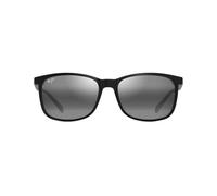 MAUI JIM Hulili Gafas, Matte Black, 57-17-145 Unisex Adulto