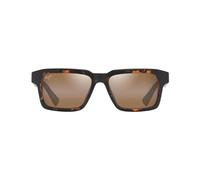 Maui Jim Kahiko Gafas, Matte Dark Havana, 53-16-145 Unisex Adulto