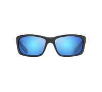 Maui Jim Kanaio Coast Gafas, Matte Trans. Blue Black Stripe, 61-16-130 Unisex Adulto