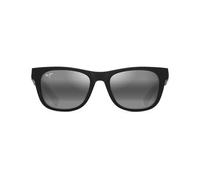 Maui Jim Kaulike Sunglasses, Matte Black, 53-19-145 Unisex Adulto