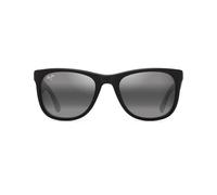 MAUI JIM Kikonia Sunglasses, Matte Black, 53-20-145 Unisex