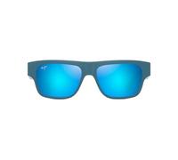 Maui Jim Kokua Gafas, Matte Petrol Blue, 54-16-140 Unisex Adulto