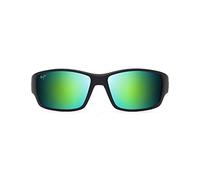 Maui Jim Local Kine Gafas, Black/Tran Green/Lt Trans Grey, 62-15-125 Unisex Adulto