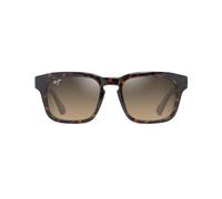 MAUI JIM Maluhia Gafas, Shiny Dark Havana w/Trans Yllw, 52-20-145 Unisex Adulto