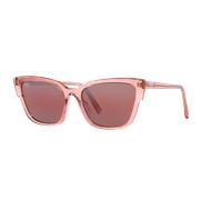 Maui Jim Mujer Sunglass Kou - Color del Marco: Rosa brillante, Color de la Lente: Maui RoseU+00AD Mirror Polarized