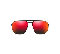 Maui Jim Shark's Cove Gafas, Black, 55 Unisex Adultos