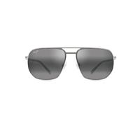 Maui Jim Sharks Cove Gafas, Titanium, 55-17-145 Unisex Adulto