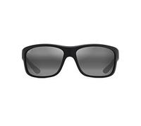 MAUI JIM Southern Cross Gafas, Soft Black/Sea Blue/Grey, 63-15-120 Unisex Adulto