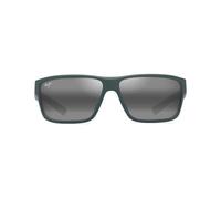 MAUI JIM Uila AF Gafas, Matte Dark Military Green, 62-14-140 Unisex Adulto