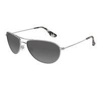 Maui Jim Unisex Maui Jim MJ0245S 002 Gafas de sol Titanio Plata Gris Piloto