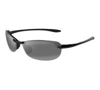 Maui Jim Unisex Maui Jim MJ0405S 001 Gafas de sol Inyectado Negro Gris Redonda