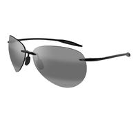 Maui Jim Unisex Maui Jim MJ0421S 001 Gafas de sol Inyectado Negro Gris Piloto