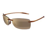Maui Jim Unisex Maui Jim MJ0423S 002 Gafas de sol Inyectado Marrón Bronce Cuadrada