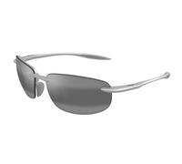 Maui Jim Unisex Maui Jim MJ0676S 002 Gafas de sol Inyectado Plata Gris Cuadrada