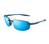 MAUI JIM Hookipa Ultra Sunglasses, Metal Matte Blue, 63-15-140 Unisex