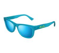 Maui Jim Gafas de sol Kaulike – Azul translúcido mate 53-19-145 Unisex