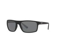 Maui Jim Unisex Sunglass 746 Byron Bay - Color del Marco: Negro Mate, Color de la Lente: Neutral Grey Polarized