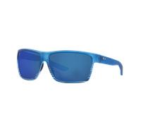 Maui Jim Unisex Sunglass Alenuihaha - Color del Marco: Blue Black Havana, Color de la Lente: Blue Hawaii Mirror Polarized