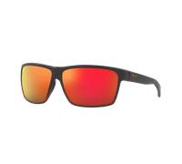 Maui Jim Unisex Sunglass Alenuihaha - Color del Marco: Havana Borgoña, Color de la Lente: Hawaii Lava U+2122 Mirror Polarized