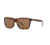 Maui Jim Unisex Sunglass Cruzem - Color del Marco: Carey, Color de la Lente: HCLU+00AD Bronze Polarized
