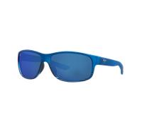 Maui Jim Unisex Sunglass Kaiwi Channel - Color del Marco: Blue Black Havana, Color de la Lente: Blue Hawaii Mirror Polarized