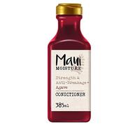 Maui Moisture Strength & Anti-Breakage + Agave Conditioner (1 x 385 ml), acondicionador hidratante vegano para cabello dañado, anti-rotura y fortalecedor, con néctar de agave