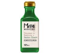 Maui Moisture Thicken & Restore + Bamboo Fibers Acondicionador, 385 ml | Para Cabello Dañado y Quebradizo, Con Fibras de Bambú, Aloe Vera y Agua de Coco, Fortalece y Repara, Sin Sulfatos