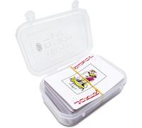 MAUJOY Cartas de juego en braille, tarjetas de póquer táctiles de impresión grande para personas ciegas, póquer Braille con impresión grande y puntos elevados para personas mayores y discapacitados