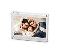 MAUL marco de fotos B8 (11,5x9x2,4 cm) | Marco para foto de acrílico de alta calidad | Marco de doble cara para formato horizontal y vertical | Ideal para fotos y collages | Transparente