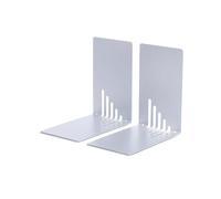 Maul 3501095 - Sujetalibros (140 x 85 x 140 mm, 2 unidades), color plateado