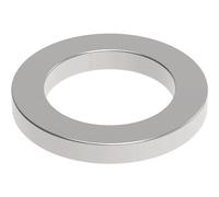 Maul 6168396 de neodimio imán Anillo, diámetro: 12 mm, níquel