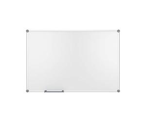 MAUL 63047-84 MAULpro 2000, Pizarra de pared (esmaltada, 1500 x 1000 mm), color gris y blanco