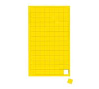 MAUL 6532115 magnético símbolos, cuadrado, maáe: 10 x 10 mm, amarillo