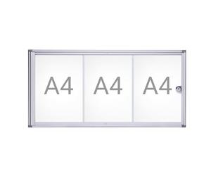 Maul 6820308 Vitrina extraslim 3 x A4