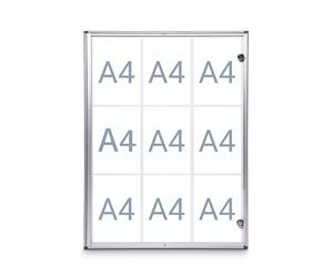 Maul 6820908 Vitrina extraslim 9 x A4