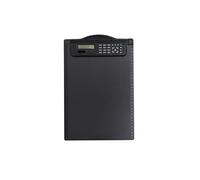 MAUL A4 Clipboard - Calculadora (Bolsillo, Calculadora básica, 8 dígitos, Batería/Solar, Negro)