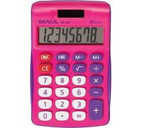 Maul Calculadora de Mesa MJ 450 Rosa LCD 8 dígitos compacta