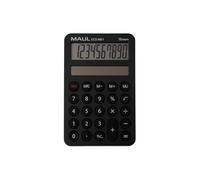 MAUL Calculadora Eco MD 1 | Calculadora Solar con 10 dígitos y 5 Funciones | Calculadora de Bolsillo de 80% plástico Reciclado | Calculadora de Escritorio para Oficina, Escuela | Premio Ángel Azul |