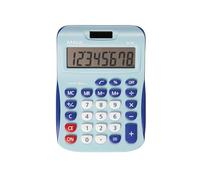 Maul Calculadora Mesa MJ 550 Azul Claro LCD Solar 8 dígitos