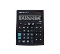 MAUL Calculadora Mesa MXL 14 Negra Pantalla Amplia Oficina