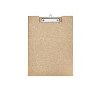 MAUL portapapeles con carpeta A4 MAULbalance | Clipboard de cartón en formato A4 | Portapapeles para colgar | Moderno carpeta de conferencias para guardar papel | Marron