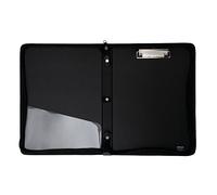 MAUL Carpeta A4 MAULflexx, portapapeles insensible al agua y a bajas/altas temperaturas, Negro