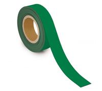 MAUL Cinta de identificación de 40 mm x 1 mm, cinta rotulable con parte trasera magnética, versátil para oficina, taller, almacén y cocina, se puede cortar individualmente, 10 m de longitud, color