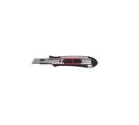 MAUL Cúter seguridad MAULtool 18 mm plateado antideslizante